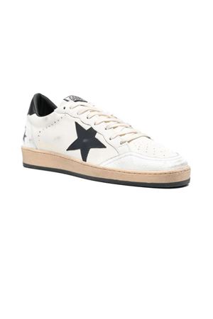 White and black Ball Star sneakers GOLDEN GOOSE | GMF00117F00377110283